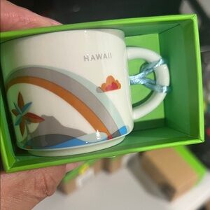 Starbucks You Are Here Collection Ornament Box